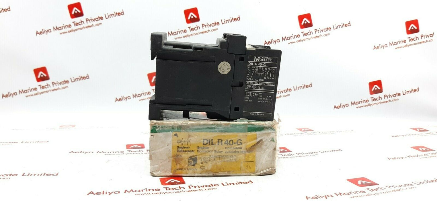 Klockner moeller dilr40-g contactor relay 24vdc