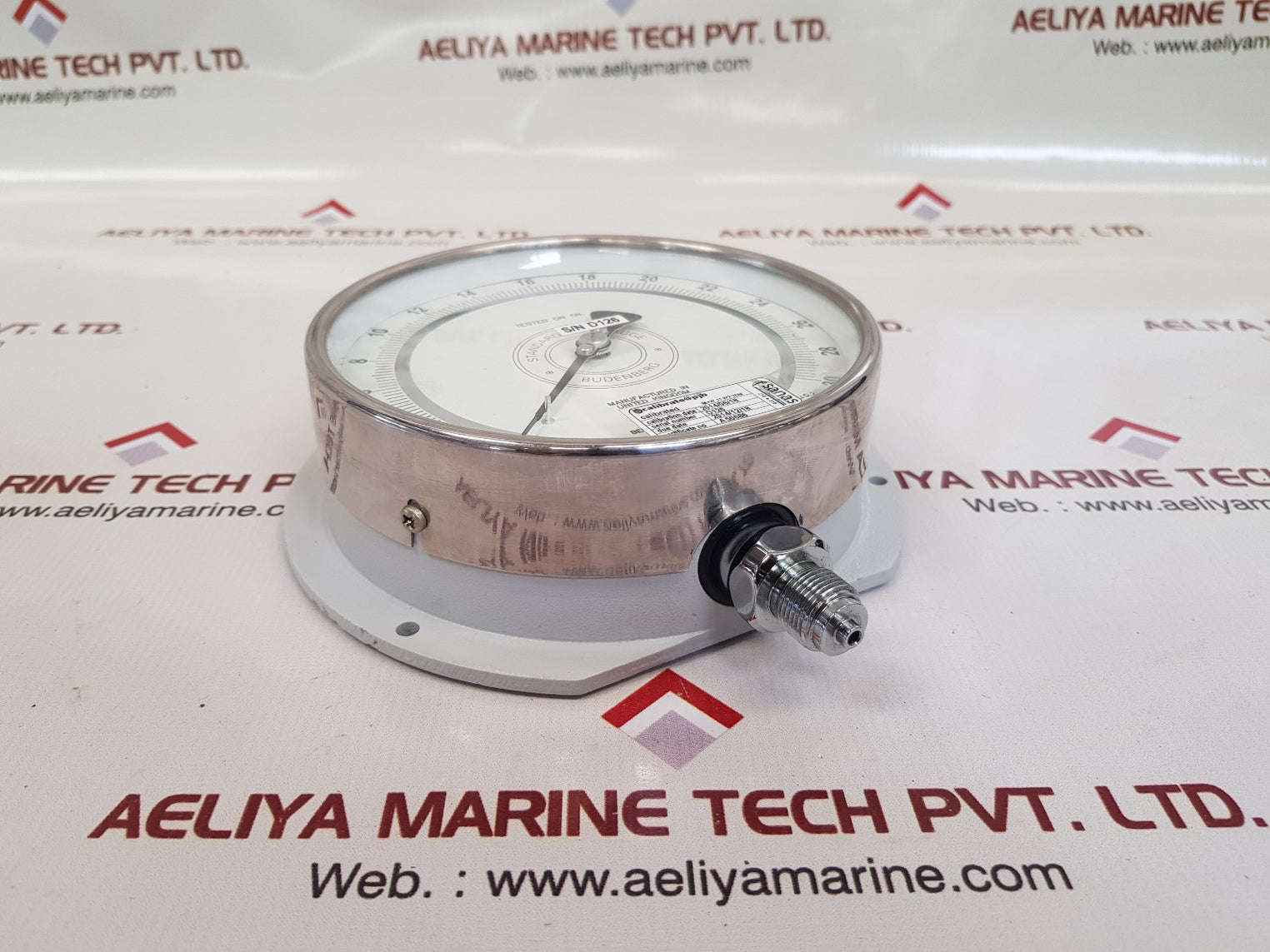 Budenberg 5214fgp standard test gauge cl 0.25