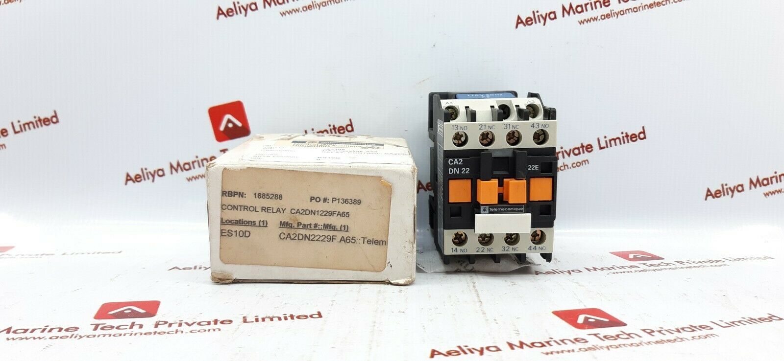 Telemecanique ca2 dn22 control relay 110v 50hz