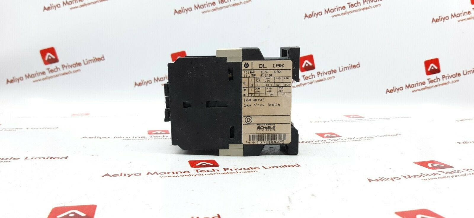 Schiele Dl 18 K Contactor 750V