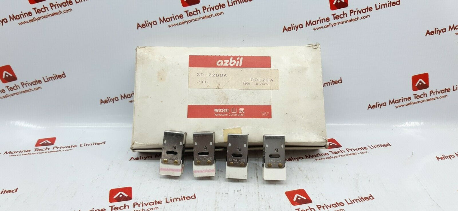 Azbil yamatake 2d-22sga pushbutton switch