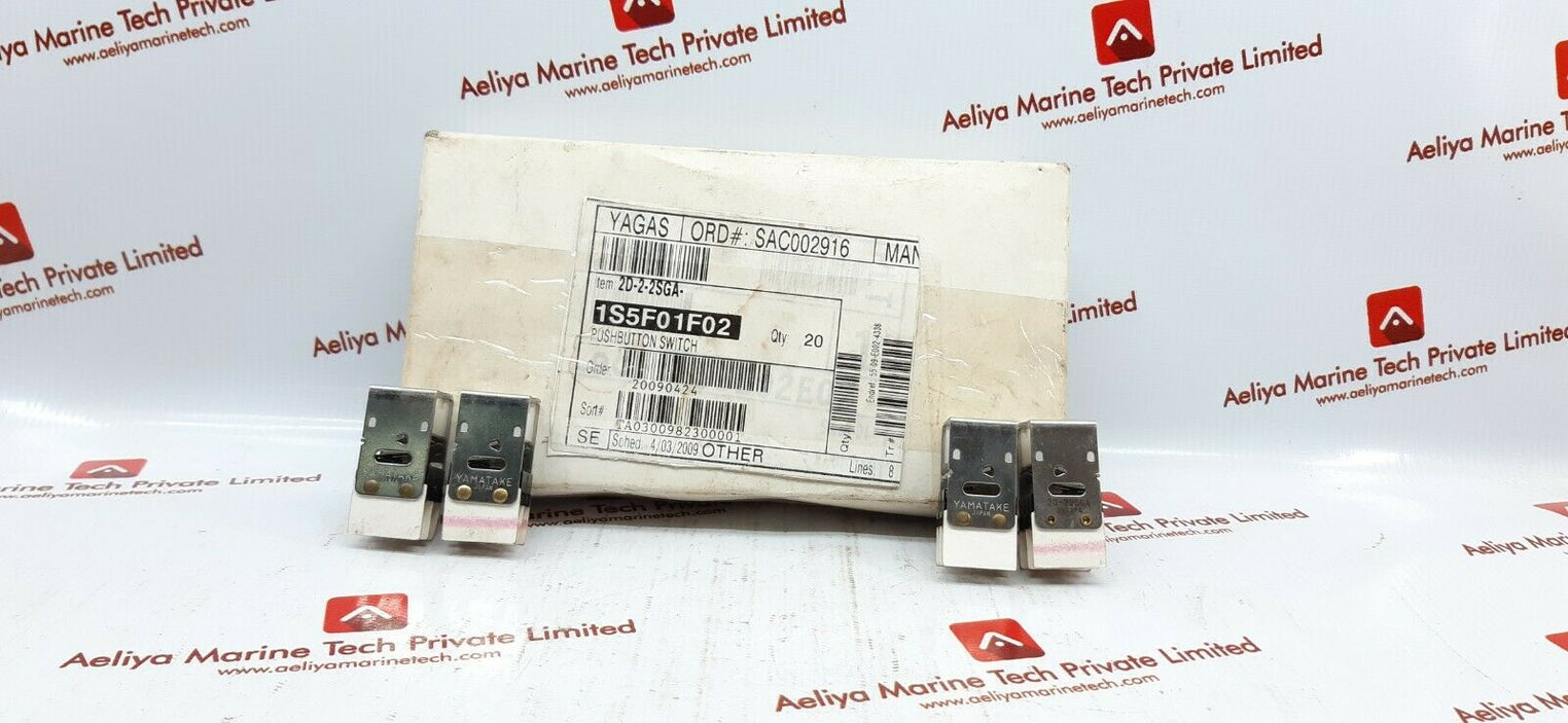 Azbil yamatake 2d-22sga pushbutton switch