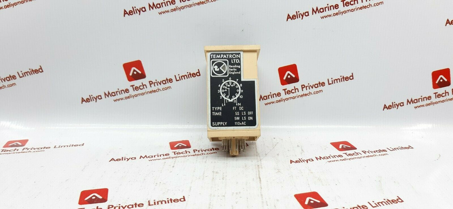 Tempatron Ft Dc Timer Relay A433312 110V