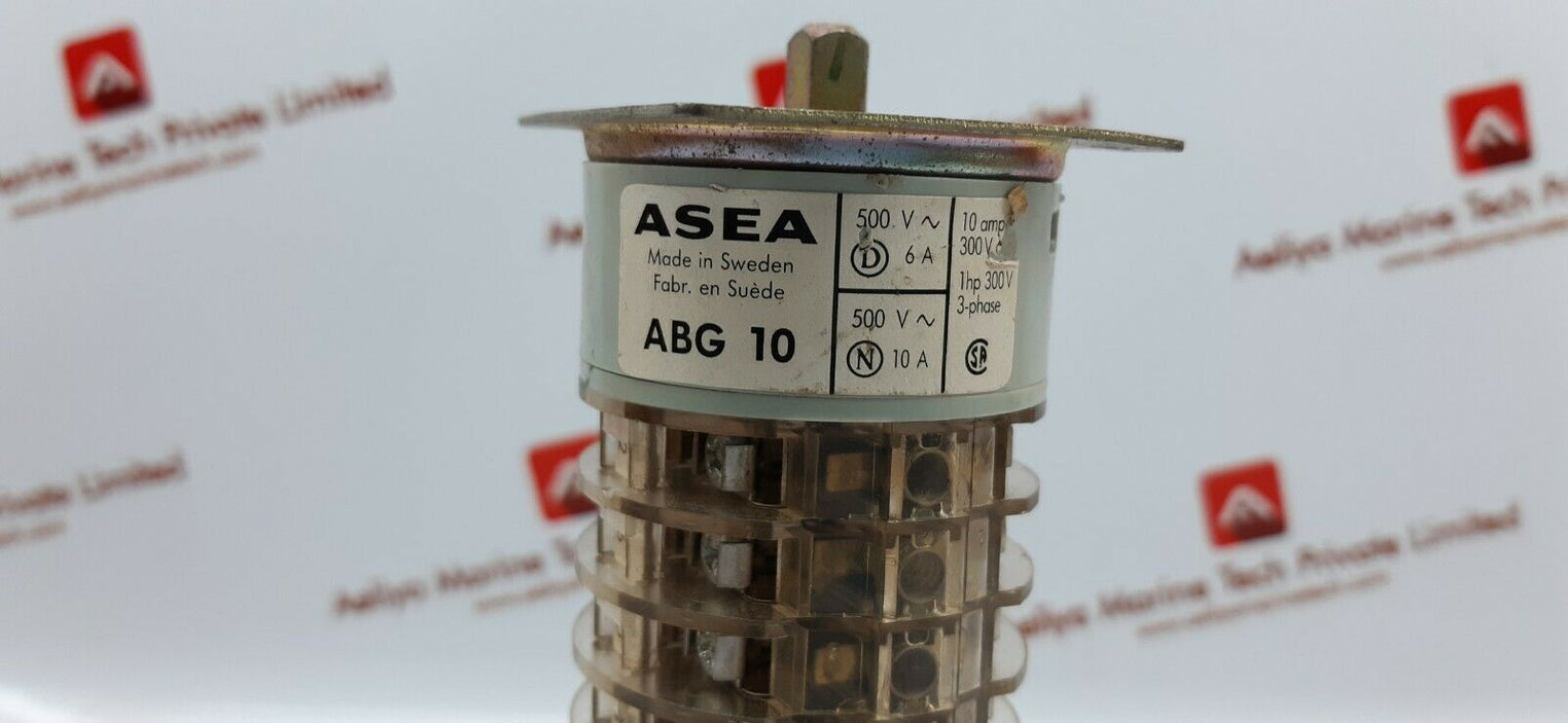 Asea abg10 rotary switch 500 v