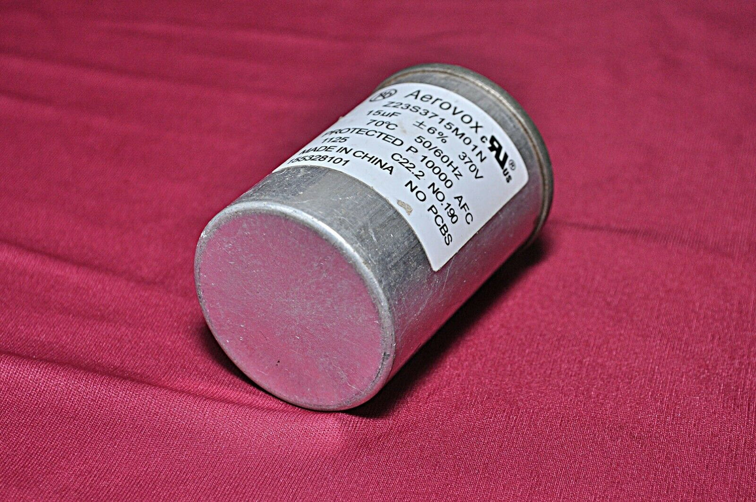 Aerovox z23s3715m01n capacitor