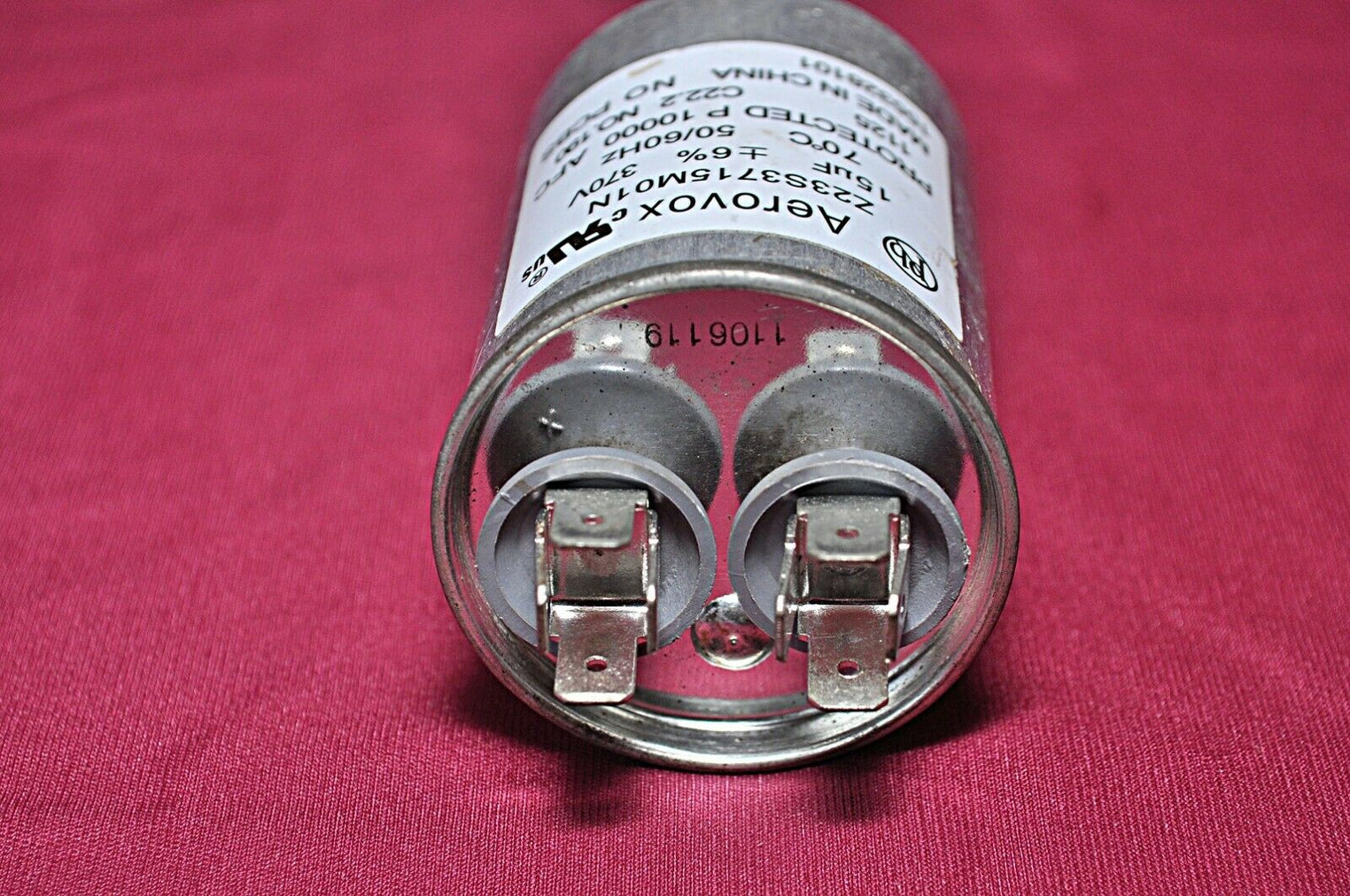 Aerovox z23s3715m01n capacitor