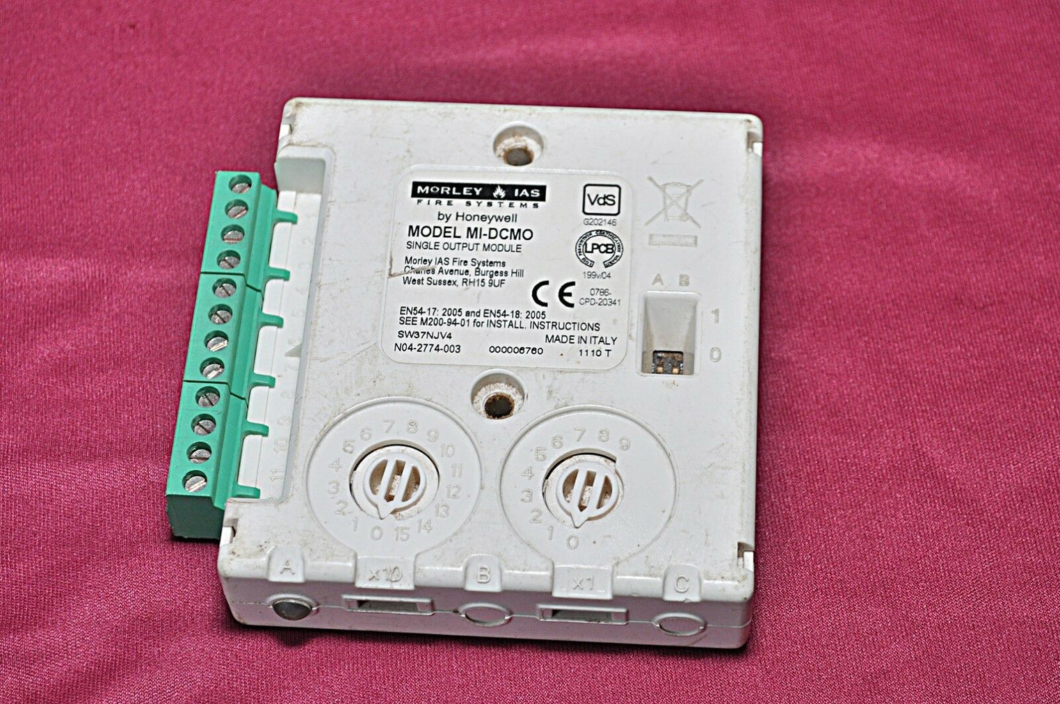 Morley ias mi-dcmo single output module