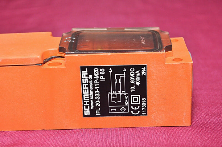 Schmersal ifl 20-333-11p-m20 inductive proximity switch