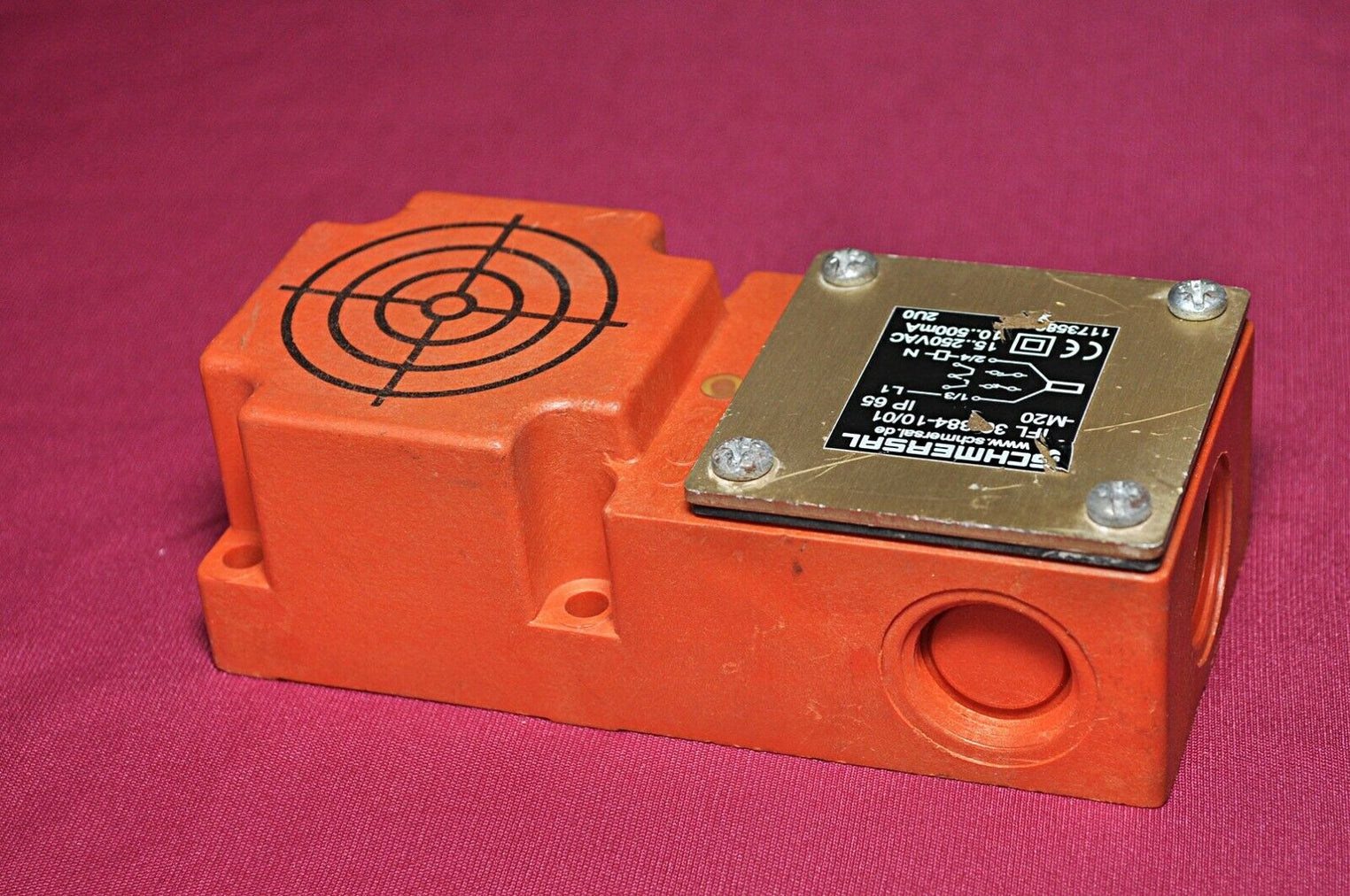 Schmersal ifl 30384-10/01-m20 inductive proximity switch