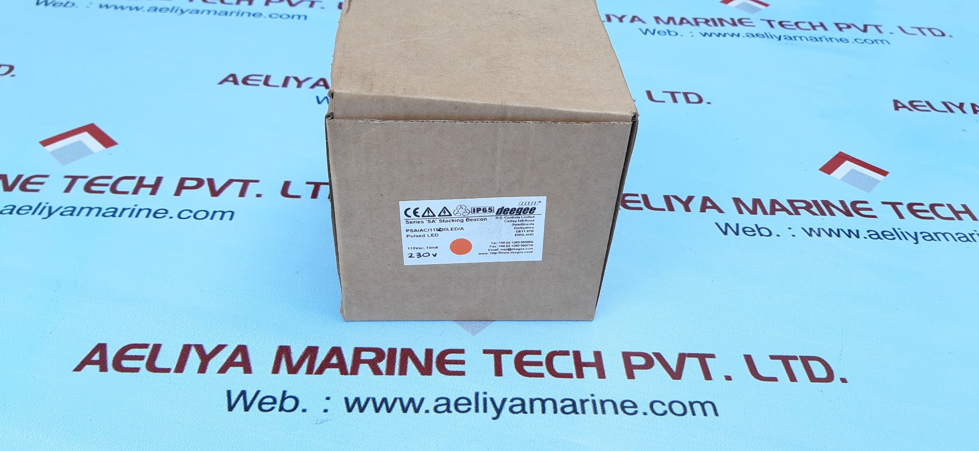 Deegee psa/ac/115230/led/a pulsed yellow led
