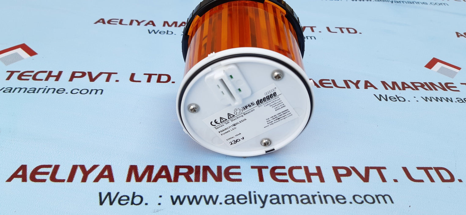 Deegee psa/ac/115230/led/a pulsed yellow led