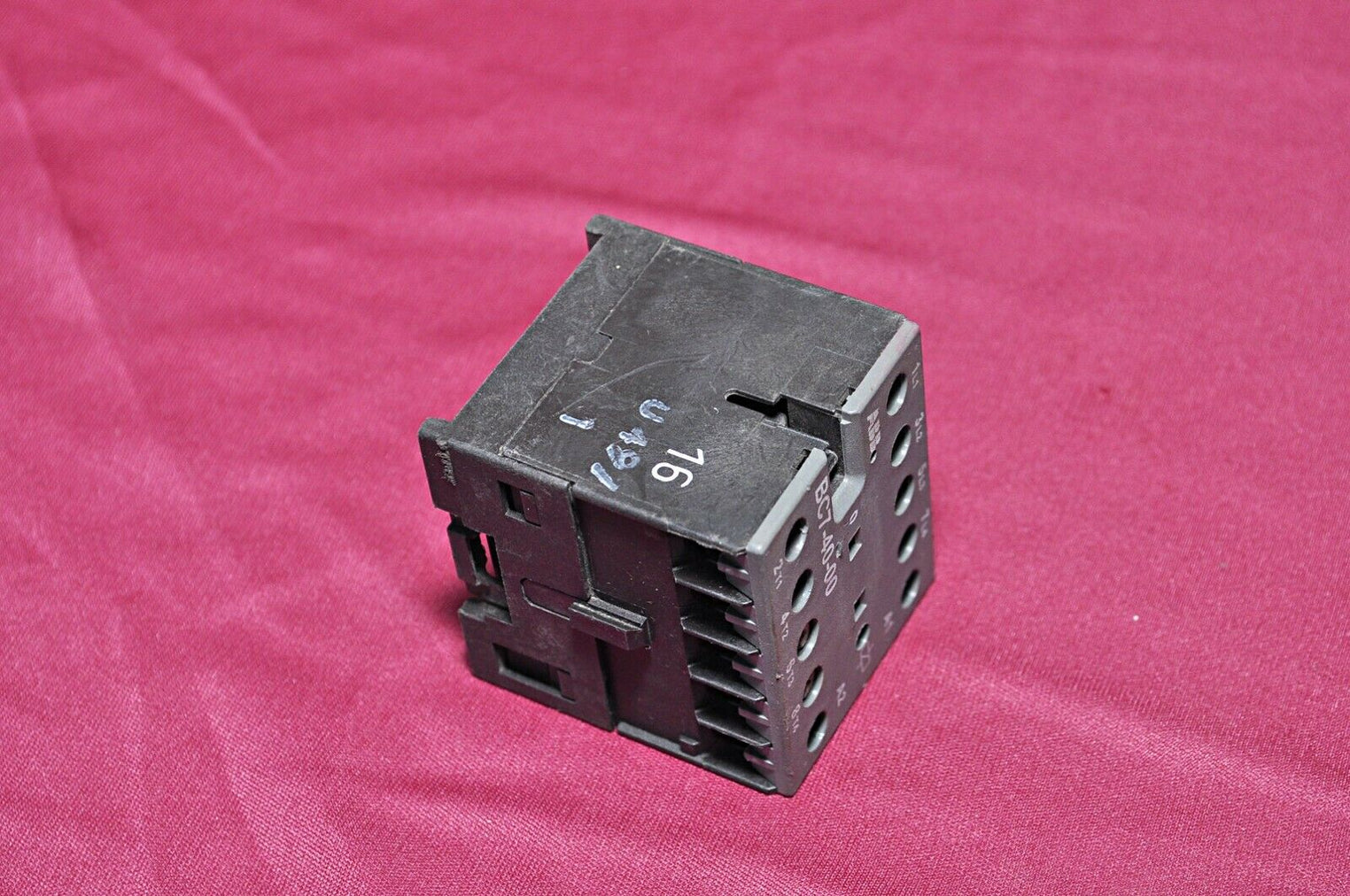 lot of 3x Abb bc7-40-00 16a,600 vac mini contactor