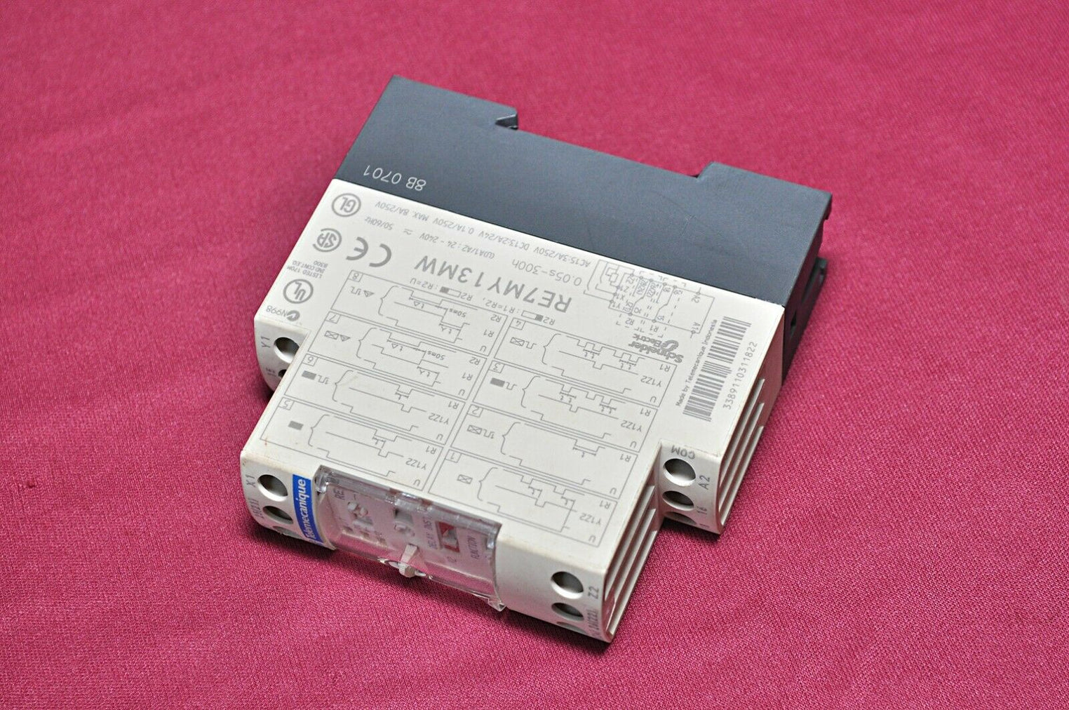 Telemecanique/schneider re7my 13mw multifunction timer relay