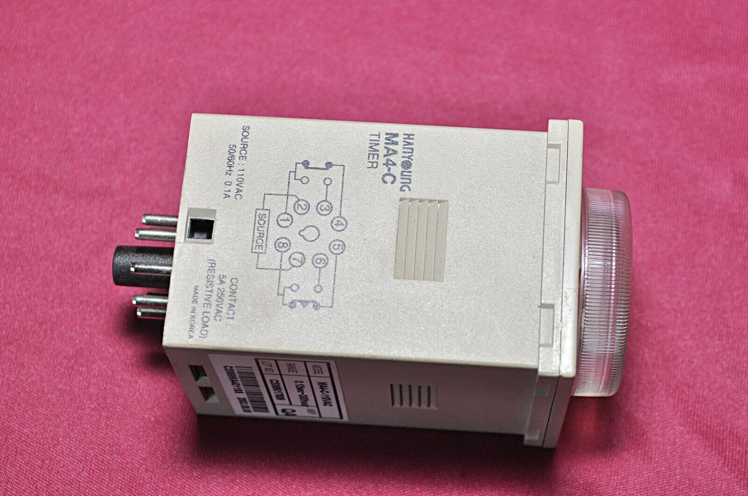 Hanyoung MA4-C-110VAC Timer ma4c