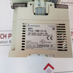 Mitsubishi Fx2N-16Mr-es/Ul Programmable Logic Controller With Shihlin Ax0N-16Eyr