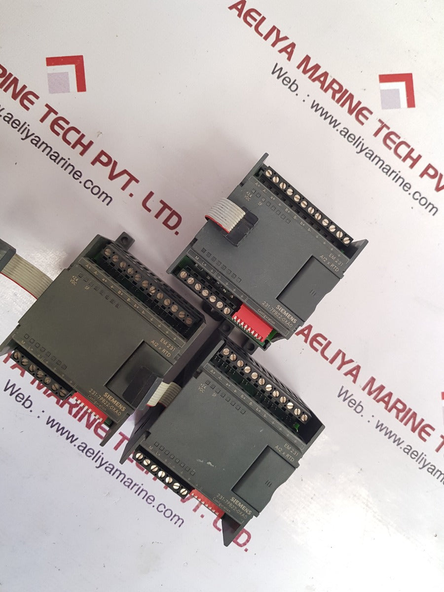 Siemens 1P 6Es7 231-7Pb22-0Xa0 Analog Input Module