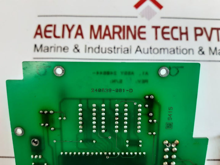 240639-001-d Rev: 4 Pcb Card