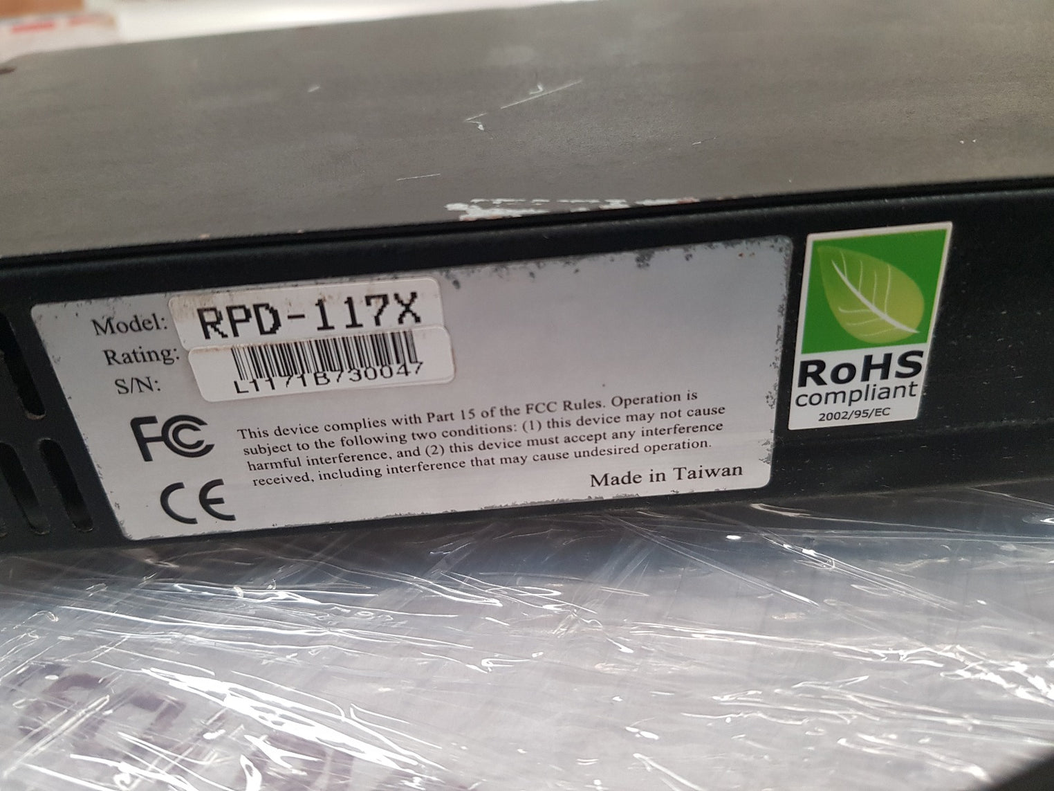 Rpd-117x data processing terminal 