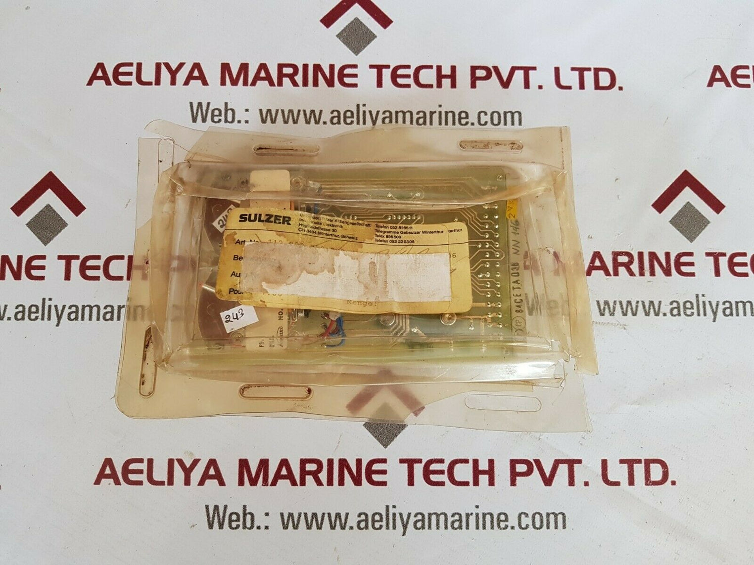 Sulzer fsa-c10 pcb card 112.022 215 200 c