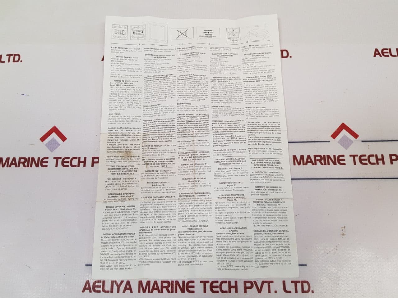 Fire Break Glass Unit