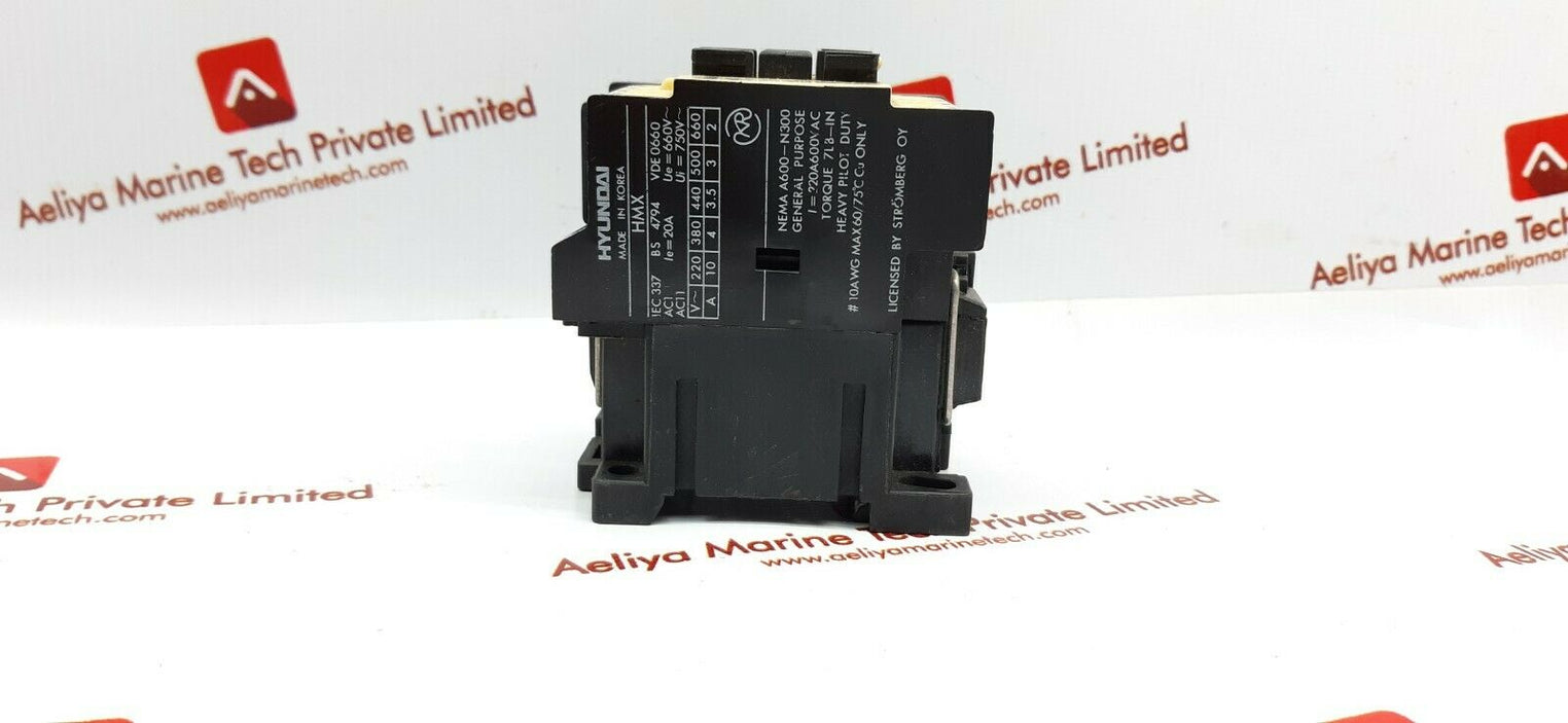 Hyundai hmx40 relay 600v 220a