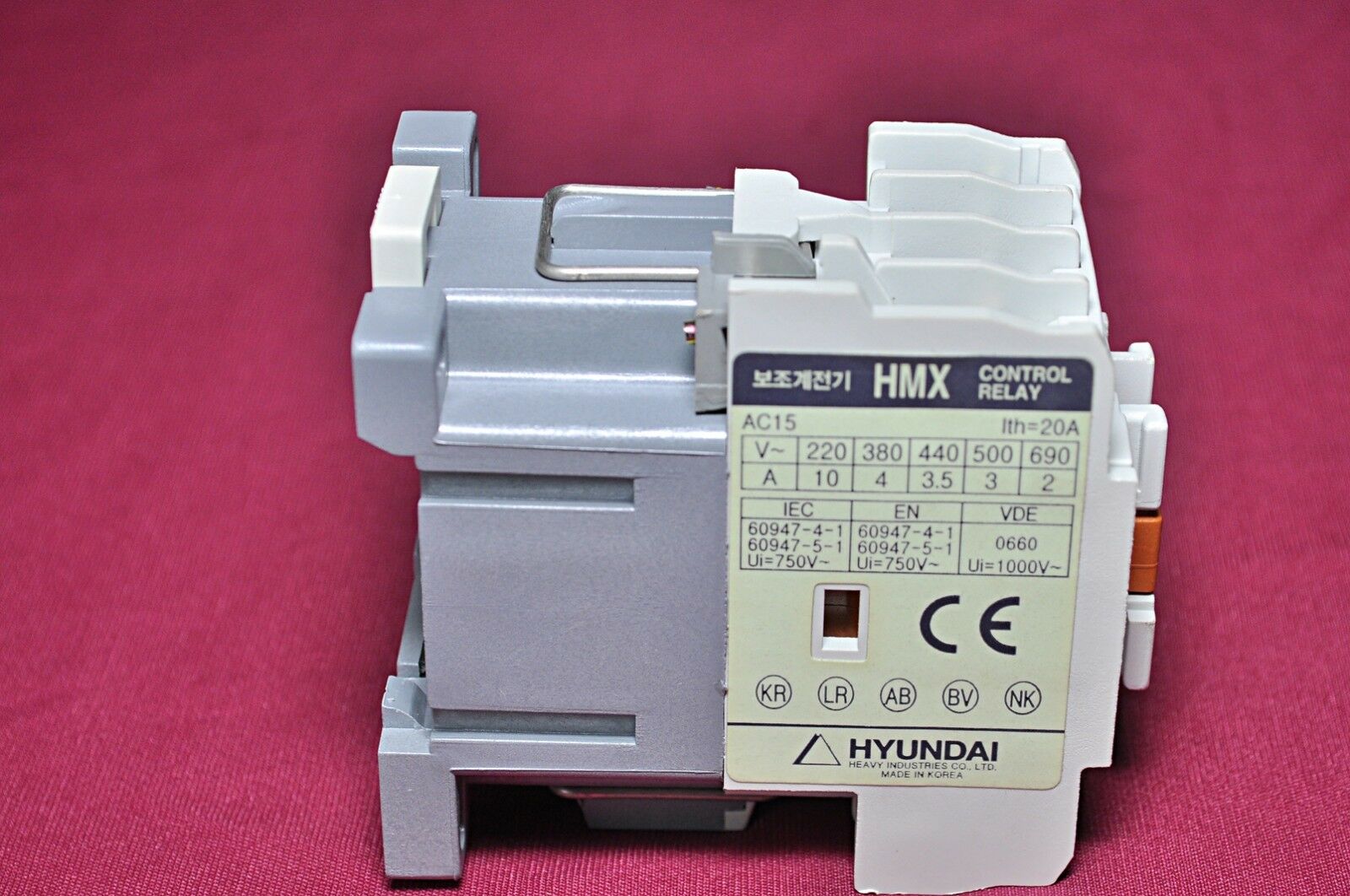 Hyundai hmx 31 control relay ac15 20a