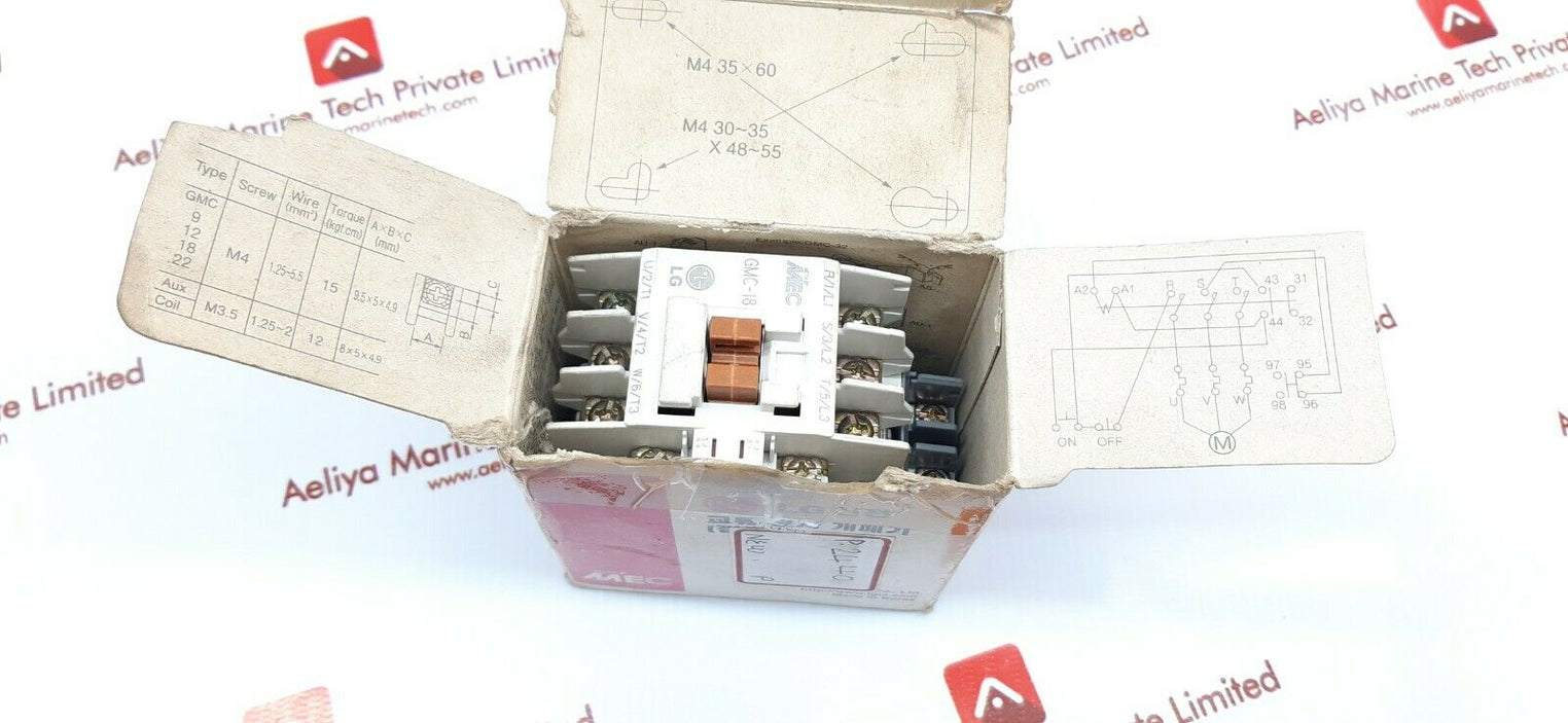 LG meta-mec gmc-18 metasol contactor