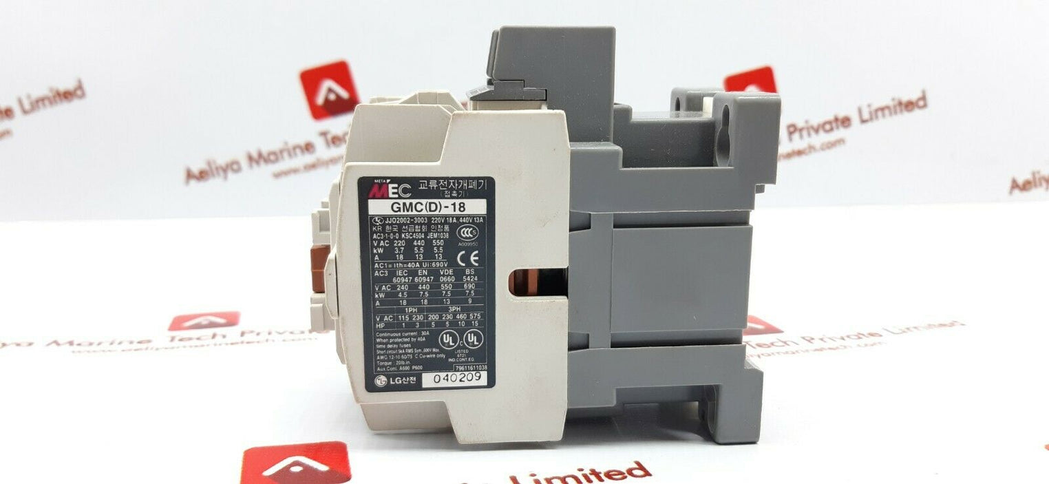 LG meta-mec gmc-18 metasol contactor
