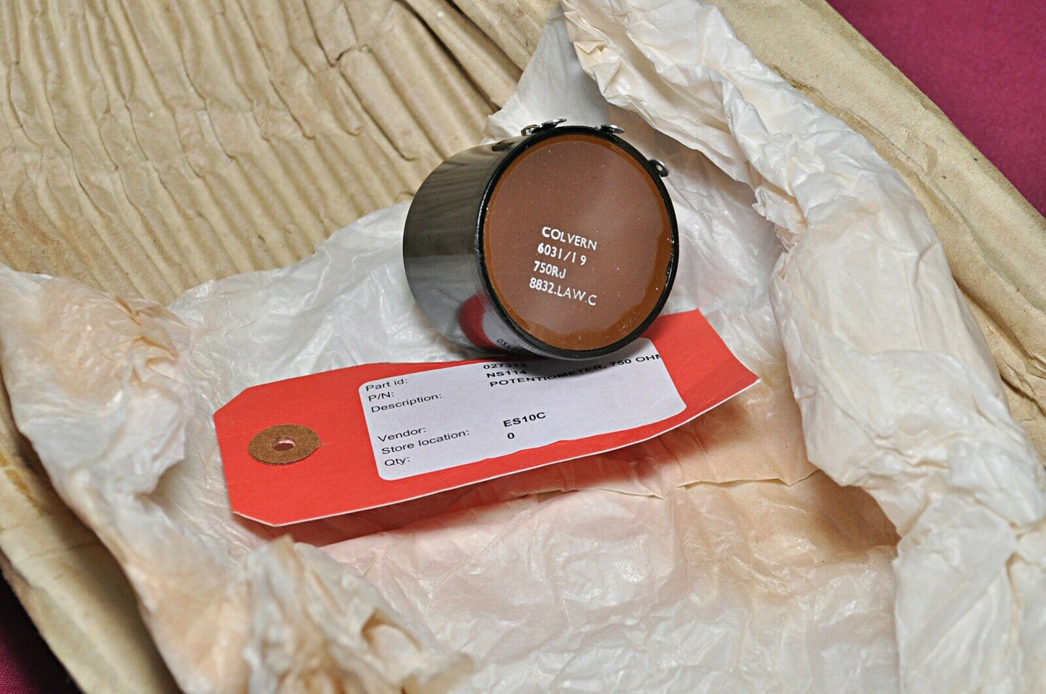 Colvern 6031/19 potentiometer 750 ohm