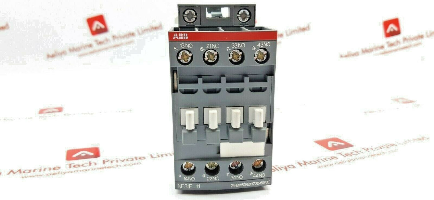 ABB nf31e-11 contactor relay 24-60v50/60hz 20-60vdc