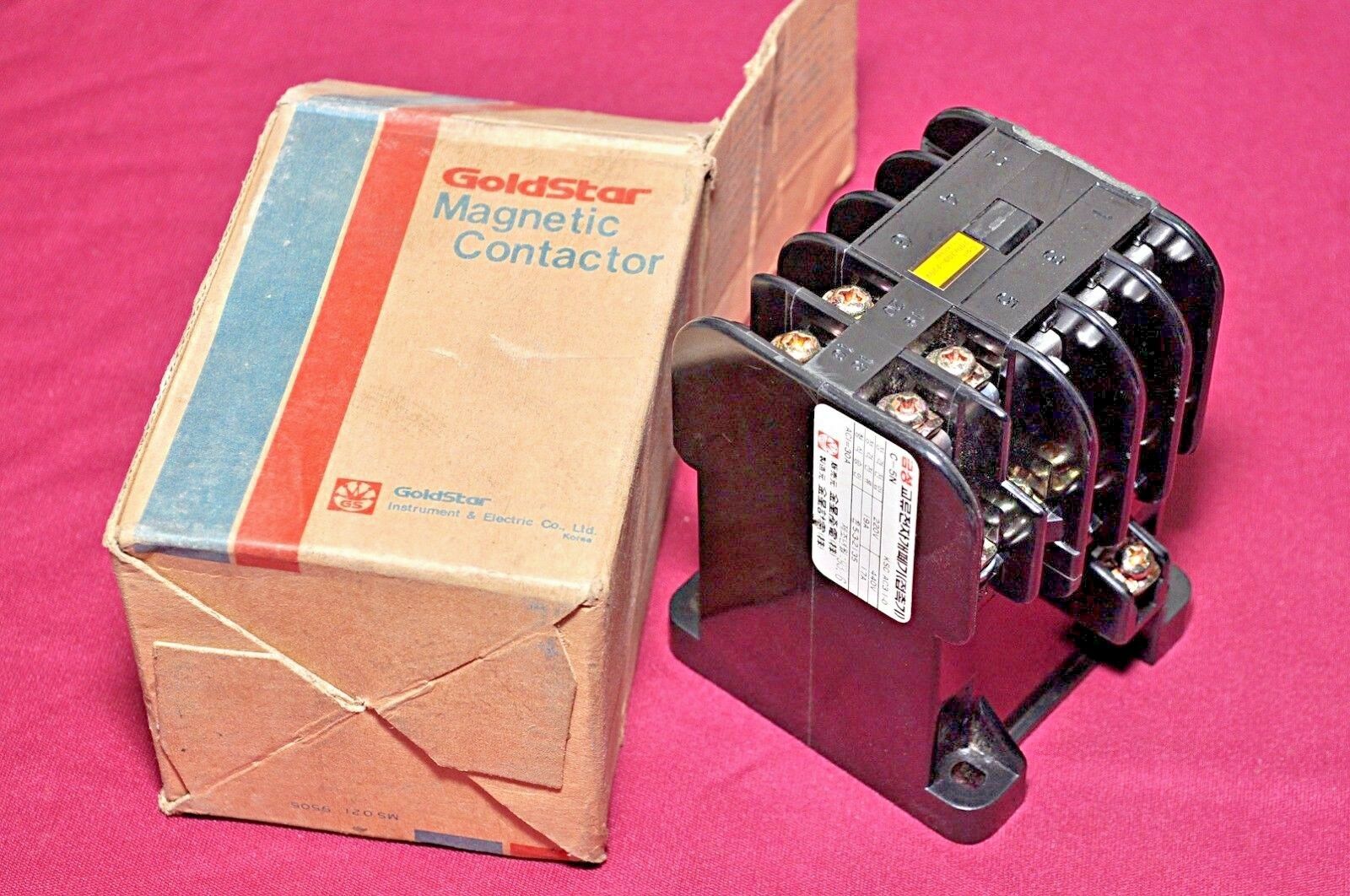 Gold star c-5n contactor ksc ac3.1-0