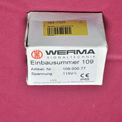 Werma signaltechnik 109.000.77 115v-~