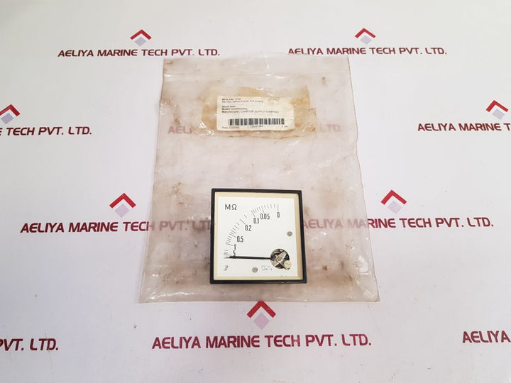 247796 0 To 5∞ MΩ Meter
