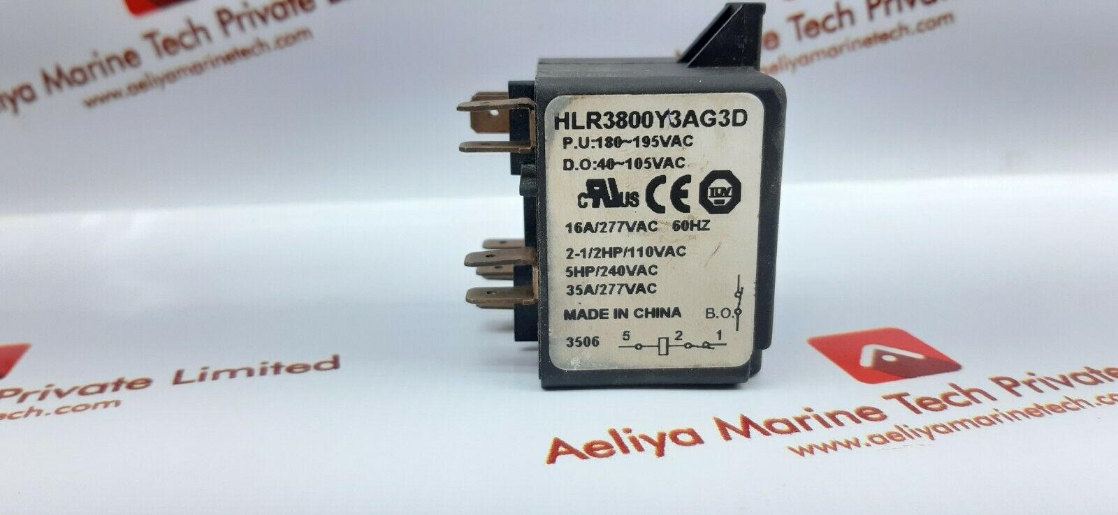 HLR3800y3ag3d relay 180~195v 60hz