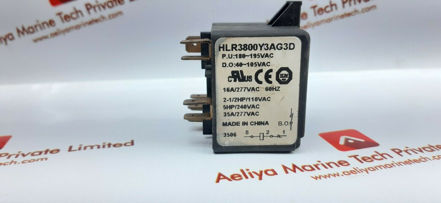 HLR3800y3ag3d relay 180~195v 60hz