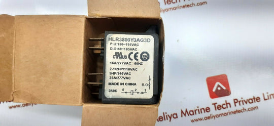 HLR3800y3ag3d relay 180~195v 60hz