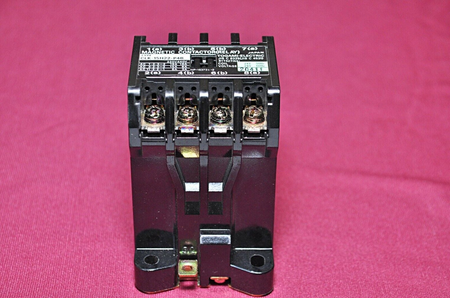 Togami clk-15h22-p4b magnetic contactor(relay)