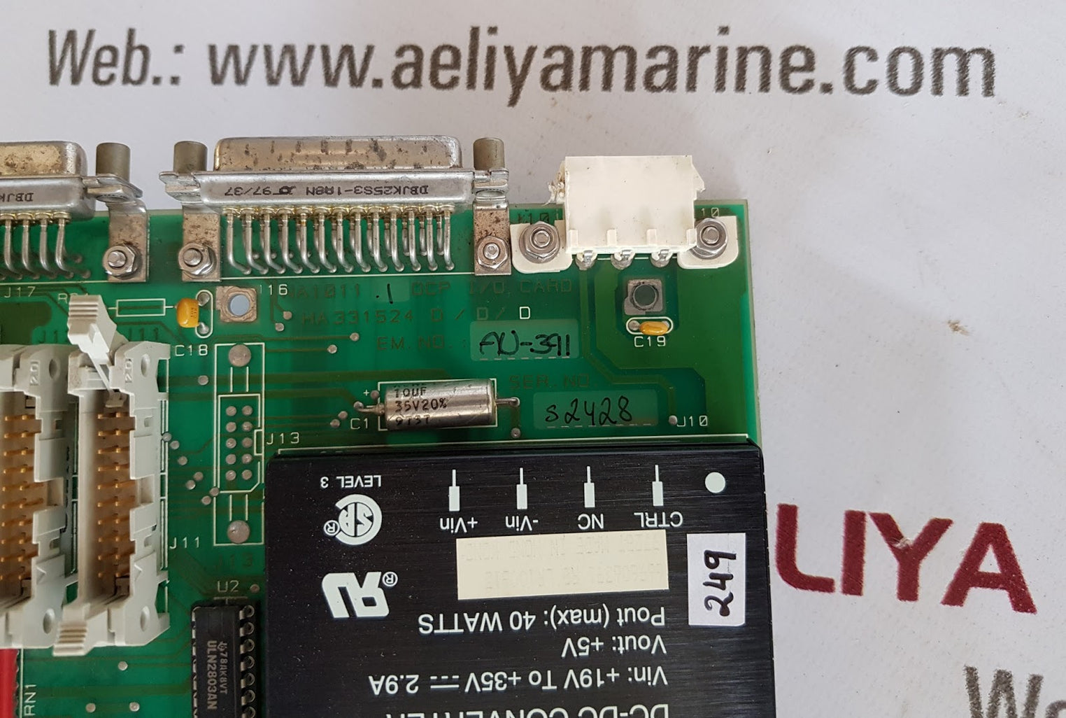 Norcontrol Automation Na1011 Ocp I/O Card Ha331524D/D/D