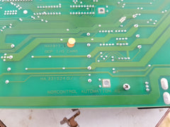 Norcontrol Automation Na1011 Ocp I/O Card Ha331524D/D/D