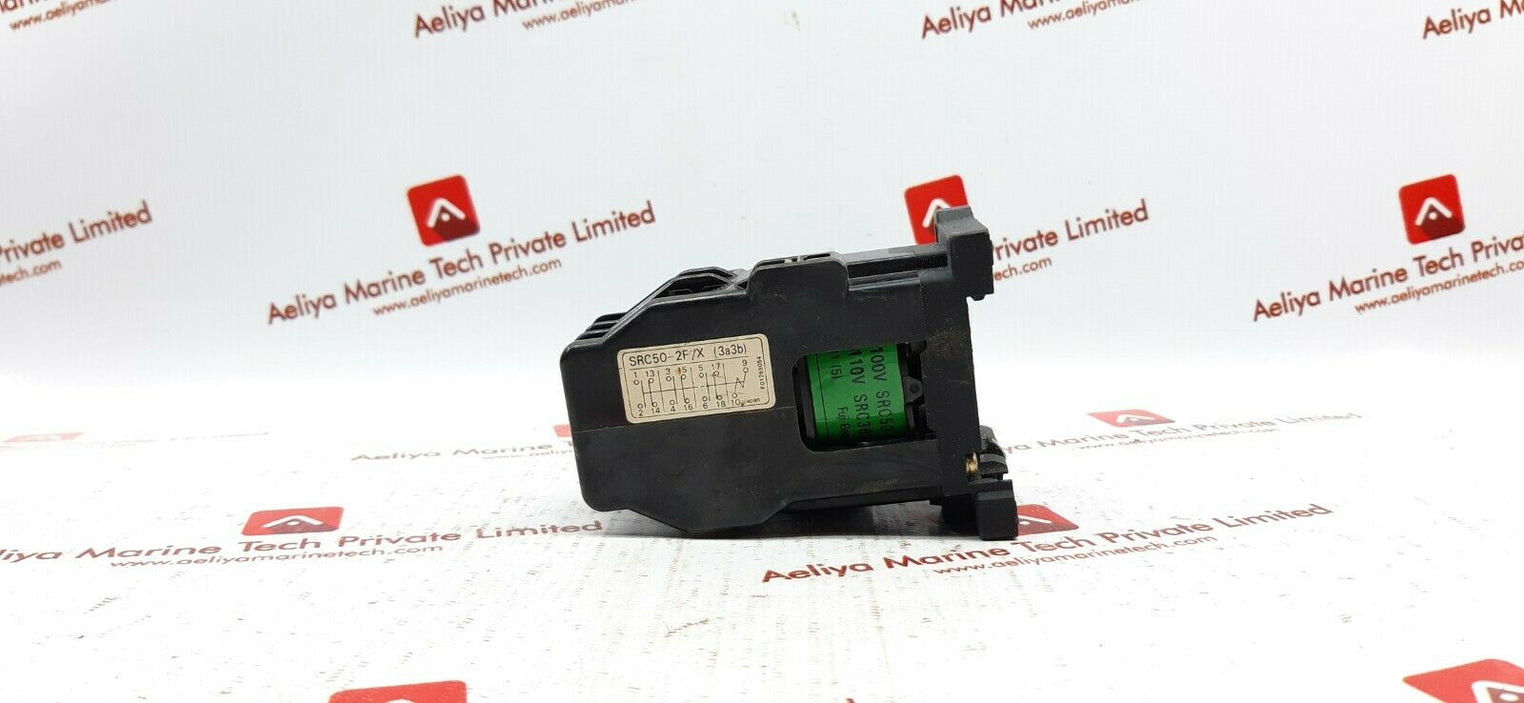 Fuji src50-2f/x (3a3b) magnetic contactor 100/100~110v