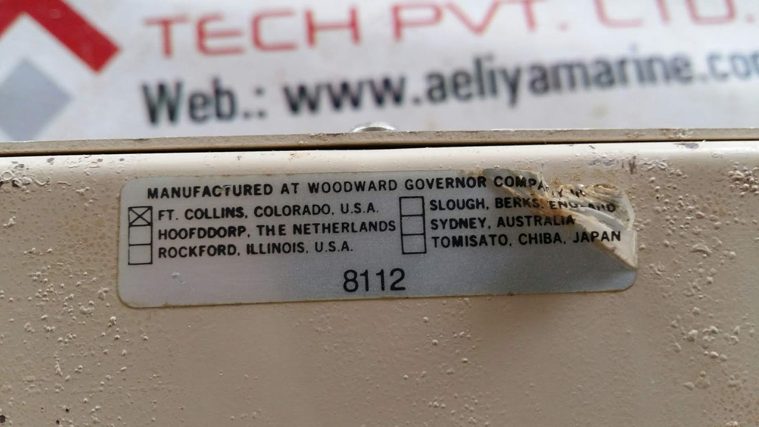 Woodward 8271-651 reference digital speed