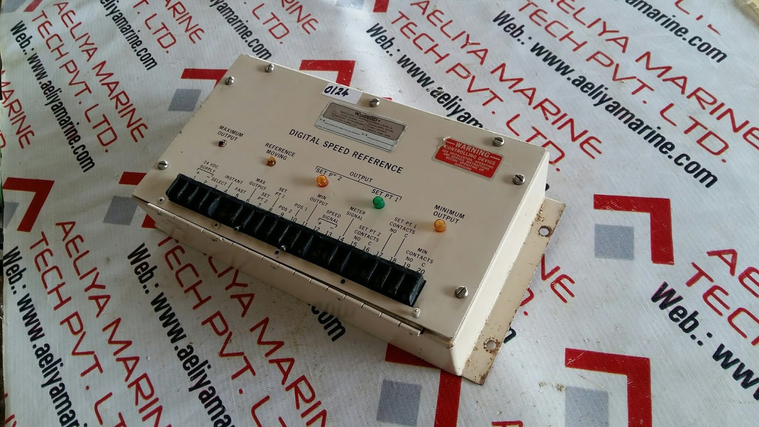 Woodward 8271-651 reference digital speed