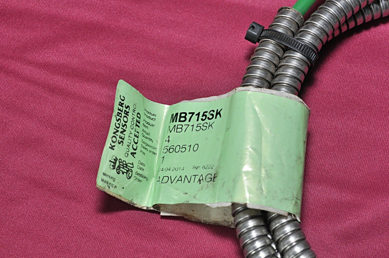 Kongsberg mb715s186k15 temperature sensor