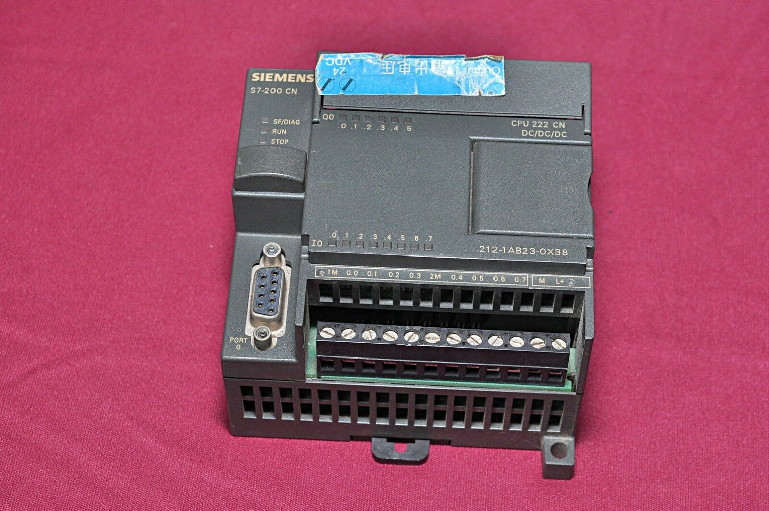 Siemens S7-200 Cn 6Es7 212-1Ab23-0Xb8 Compact Unit Cpu 222 Cn