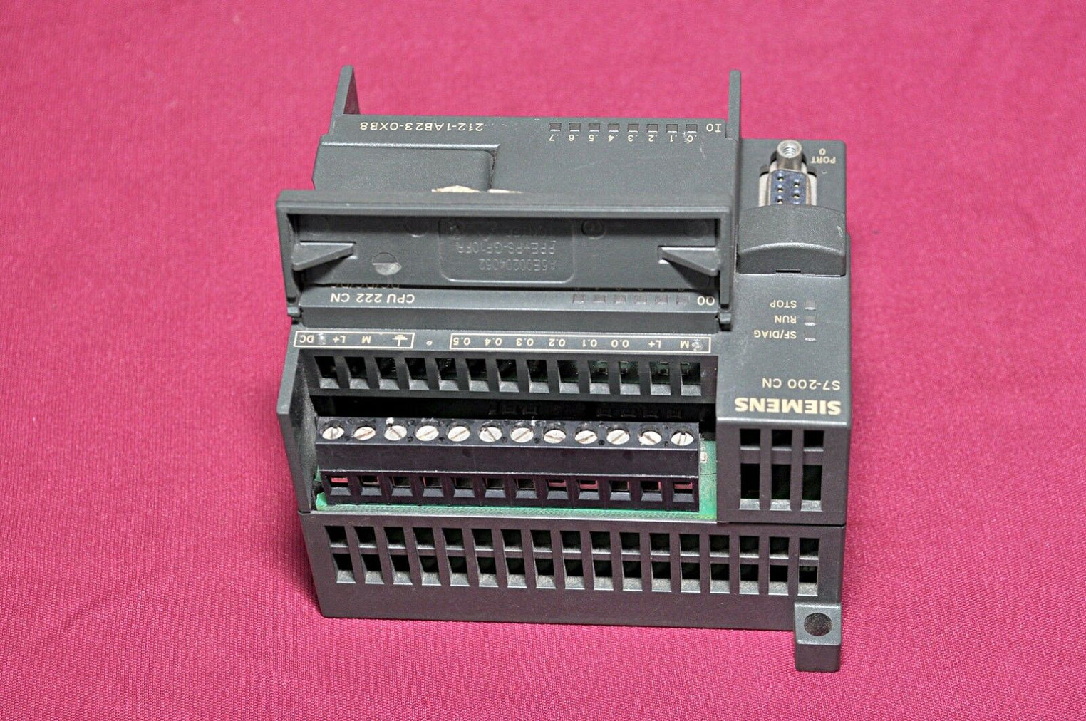 Siemens S7-200 Cn 6Es7 212-1Ab23-0Xb8 Compact Unit Cpu 222 Cn