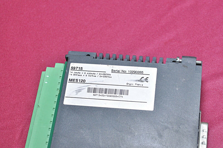 Schneider electric 59715 mes 120 14 input + 6 output input output module