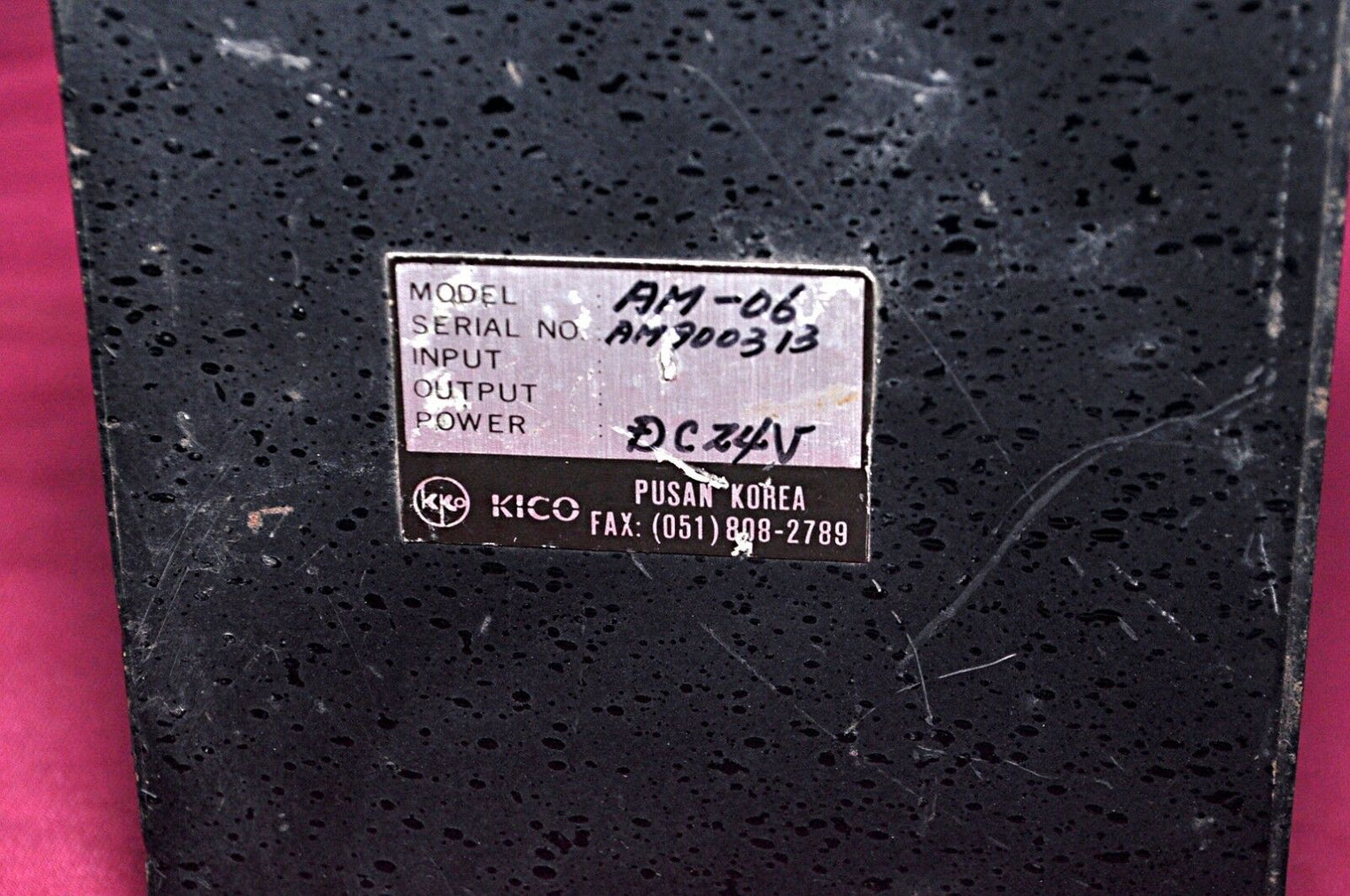 kico am-06 alarm monitoring 24v