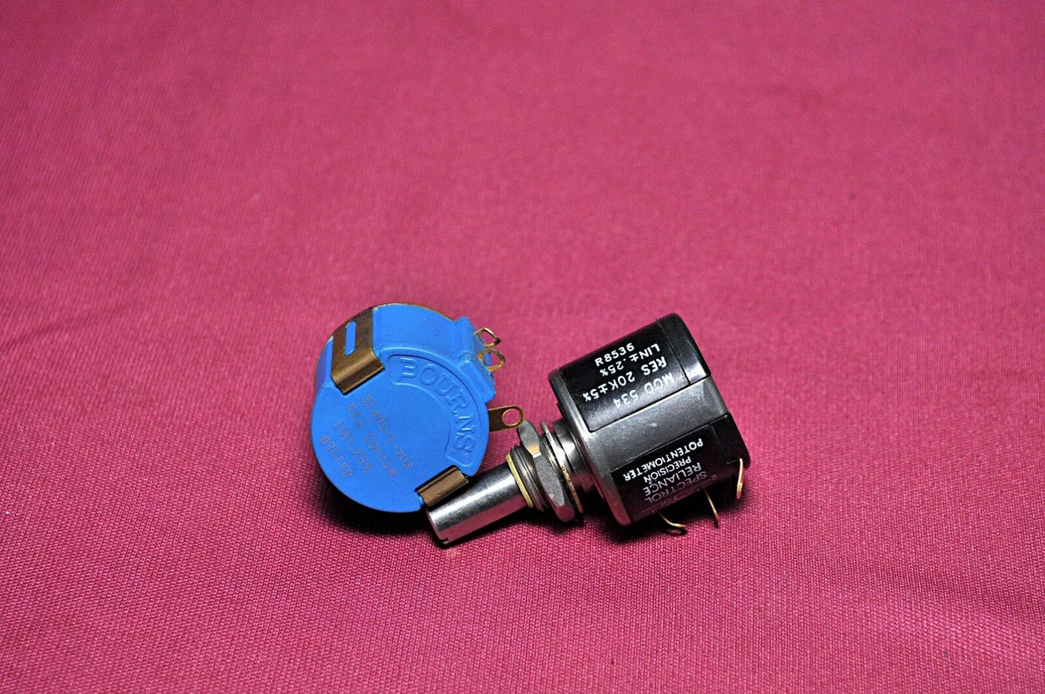Bourns/spectrol 3540s-1-203 potentiometer mode 534 20k ohm