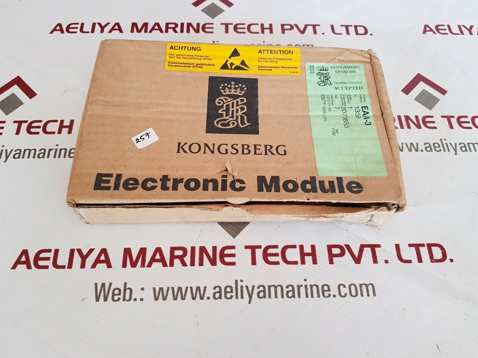 Kongsberg eaa-3 elctronic module 5182-005.0000
