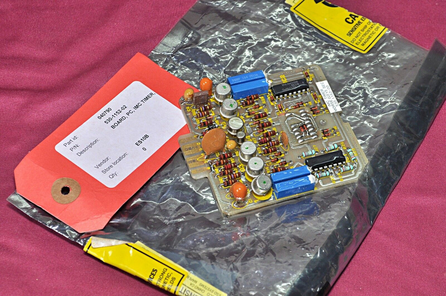 Imc timer 530-1152-02 pcb card 349.1070 rev.M